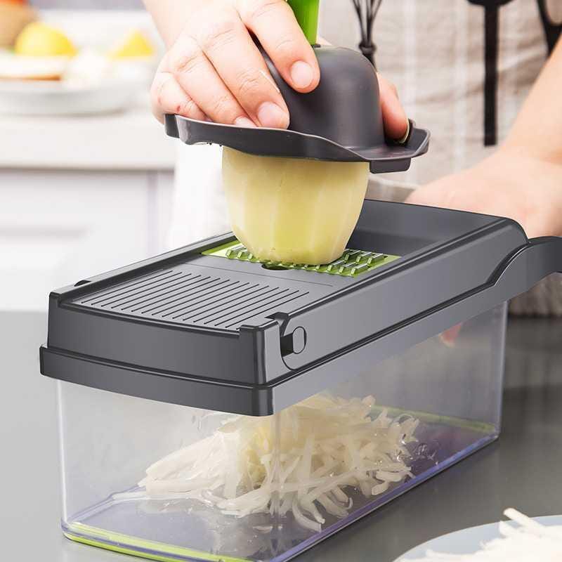 MandoSlicer™ | Mandoline 12 en 1 | Cuisine - Passion Cuisine